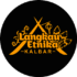 Home logo langkau etnika orange bulat